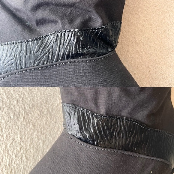 NWT Vintage Santana Canada Waterproof Winter Boots 8 Black - Picture 14 of 16